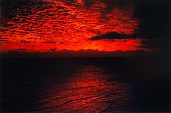 マウイ島の夕景