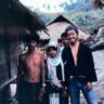 タイ北方山中アカ族の村で