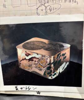 「扇面貼交手箱」模型